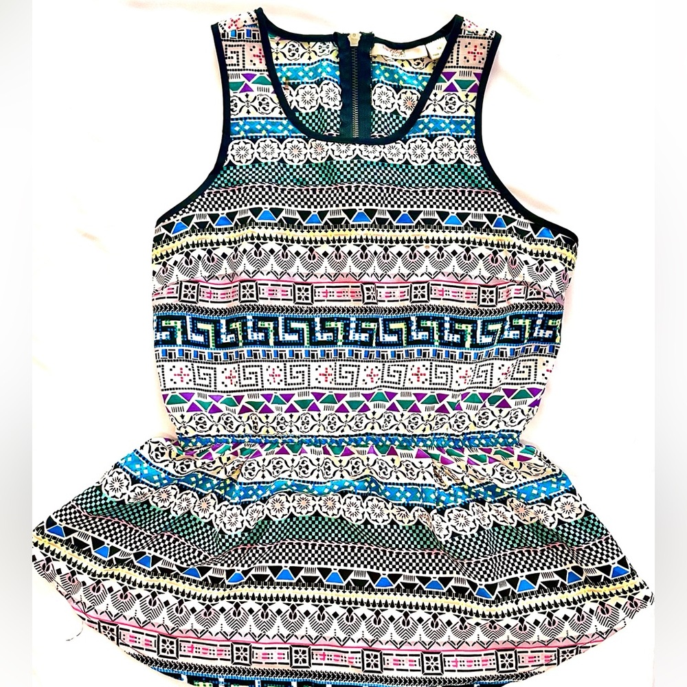 Multicolor Patterned Women's Top (Print and Polka Dot) $15 each